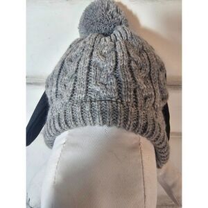 Like new Dog or Cat Knitted Grey hat - stretchy